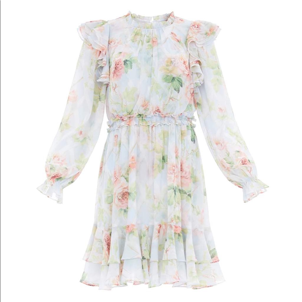 Needle & Thread- Abagail Rose Mini Dress
